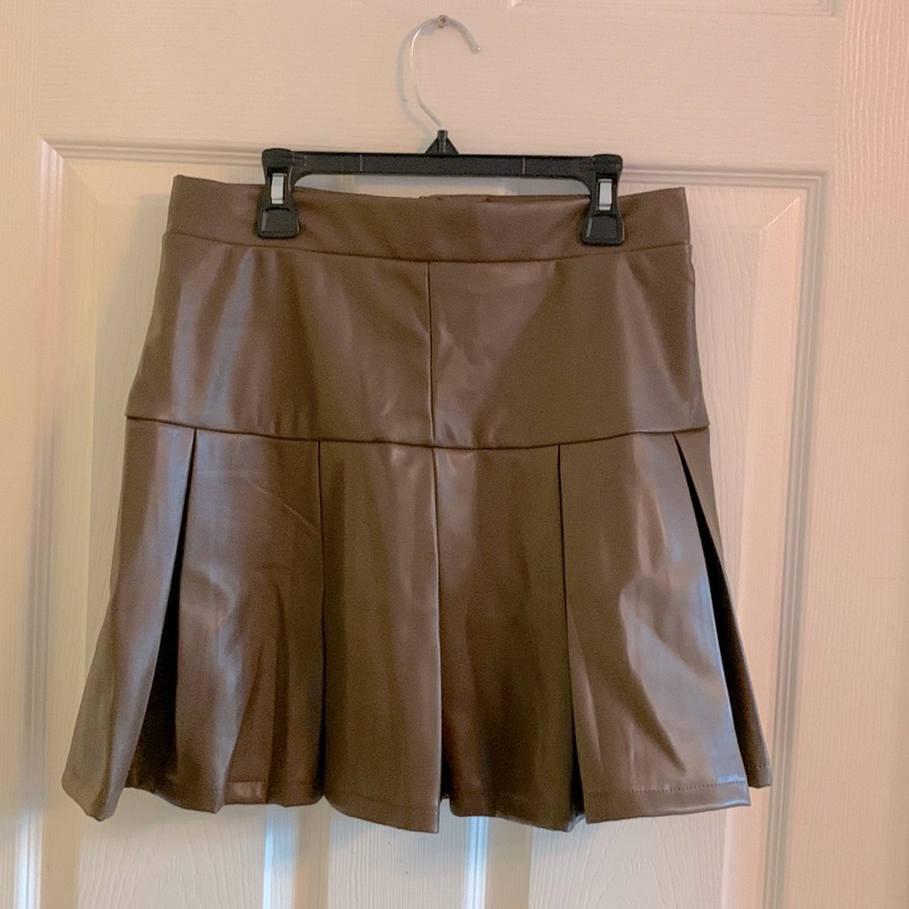 Hesperus dress leather skirt new with tag